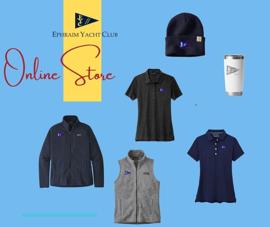 Shop at the EYC Online store – Ephraim Yacht Club